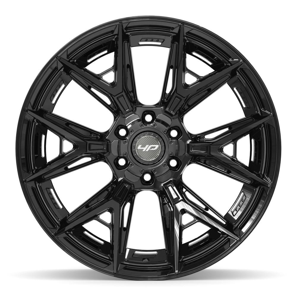 4Play 4P40 Gloss Black 22x10 -18 6x135|6x139.7mm 106.1mm - Wheelwiz