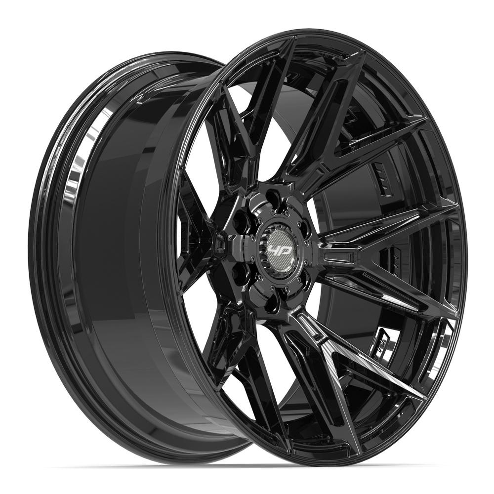 4Play 4P40 Gloss Black 22x10 -18 6x135|6x139.7mm 106.1mm - Wheelwiz