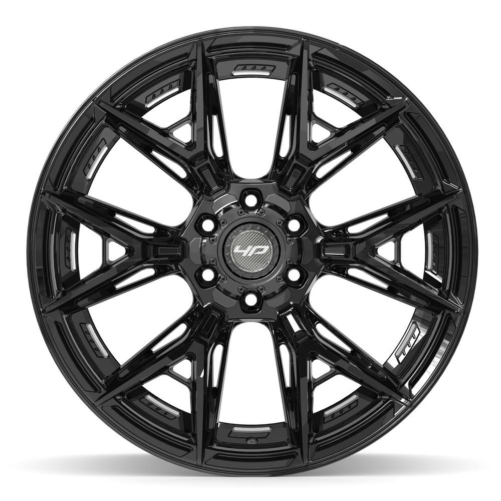 4Play 4P40 Gloss Black 22x12 -44 6x135|6x139.7mm 106.1mm - Wheelwiz