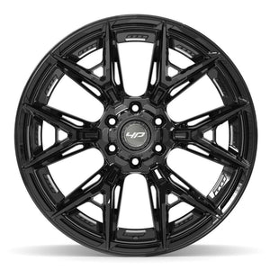 4Play 4P40 Gloss Black 22x12 -44 6x135|6x139.7mm 106.1mm - Wheelwiz