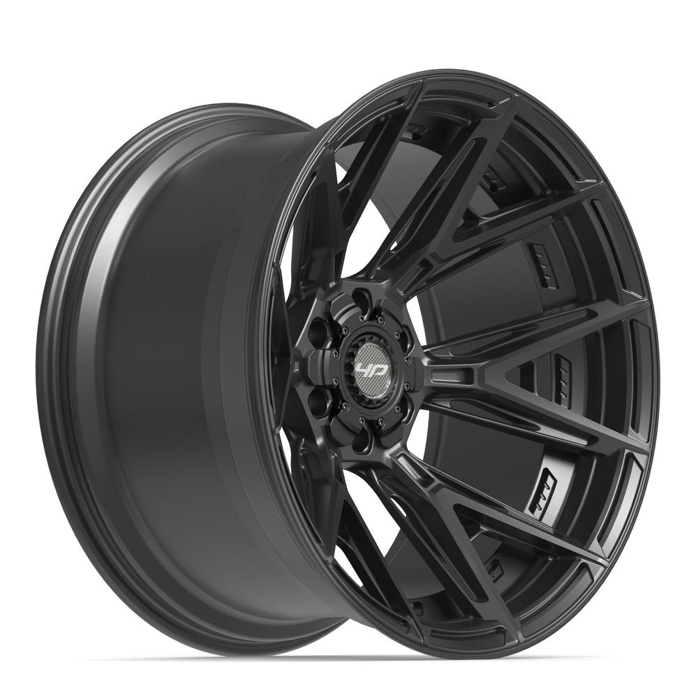 4Play 4P40 Satin Black 22x12 -44 6x135|6x139.7mm 106.1mm - Wheelwiz