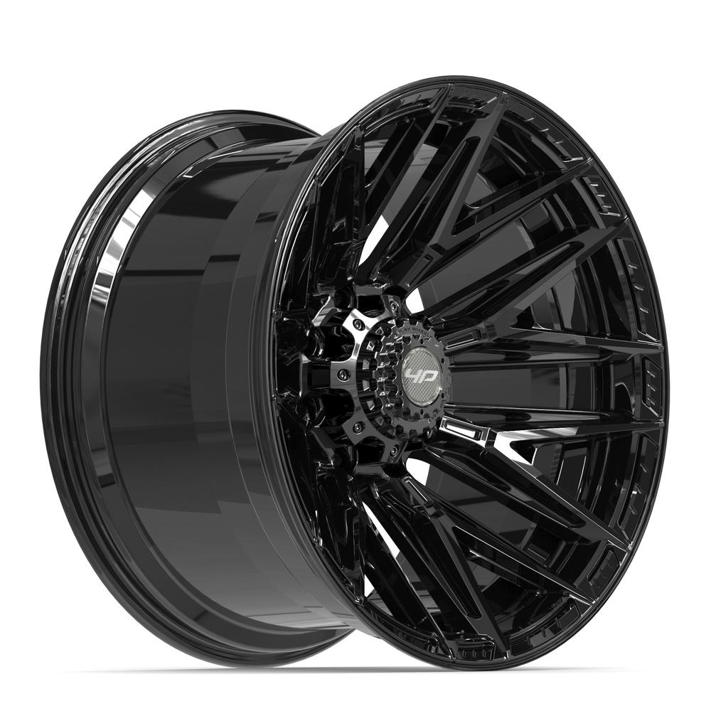 4Play 4P40 Gloss Black 22x12 -44 8x180|N/Amm 124.1mm - Wheelwiz