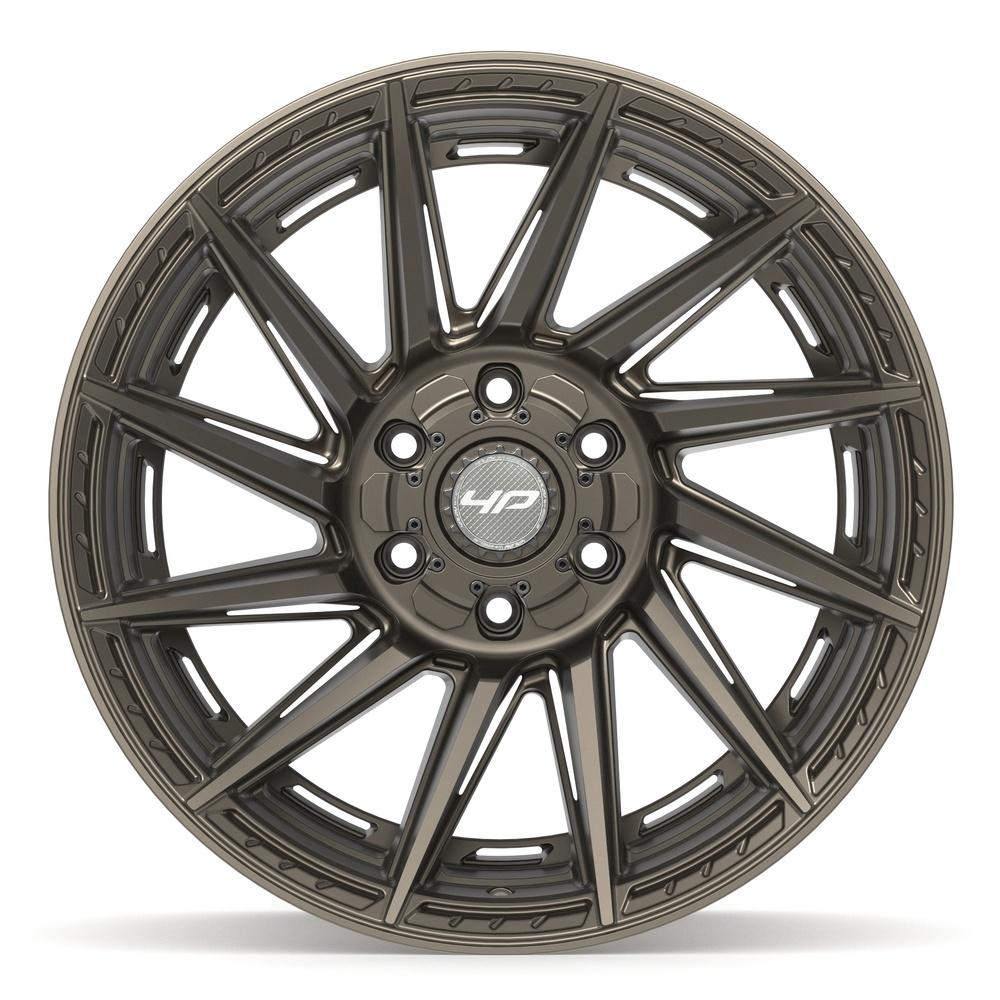 4Play 4P42 Satin Bronze 20x10 -18 6x135|6x139.7mm 106.1mm - Wheelwiz