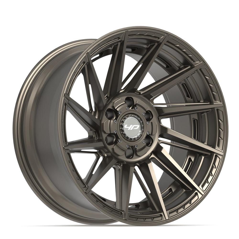4Play 4P42 Satin Bronze 20x10 -18 6x135|6x139.7mm 106.1mm - Wheelwiz