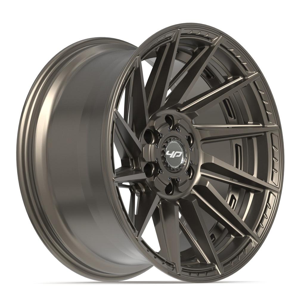 4Play 4P42 Satin Bronze 20x10 -18 6x135|6x139.7mm 106.1mm - Wheelwiz