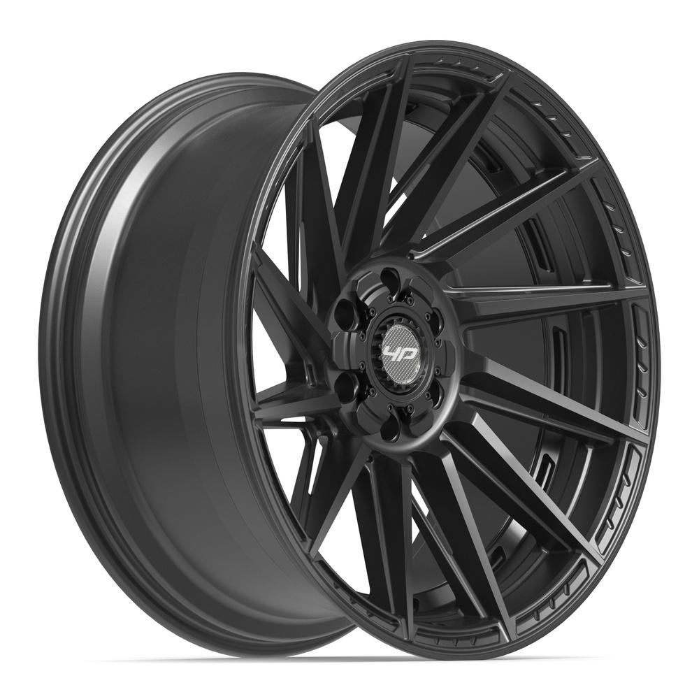 4Play 4P42 Satin Black 22x10 -18 6x135|6x139.7mm 106.1mm - Wheelwiz