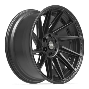 4Play 4P42 Satin Black 22x10 -18 6x135|6x139.7mm 106.1mm - Wheelwiz