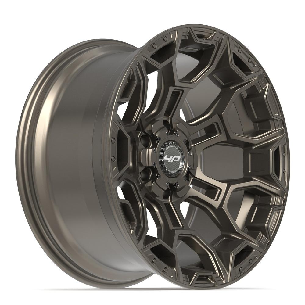 4Play 4P43 Satin Bronze 20x10 -18 6x135|6x139.7mm 106.1mm - Wheelwiz