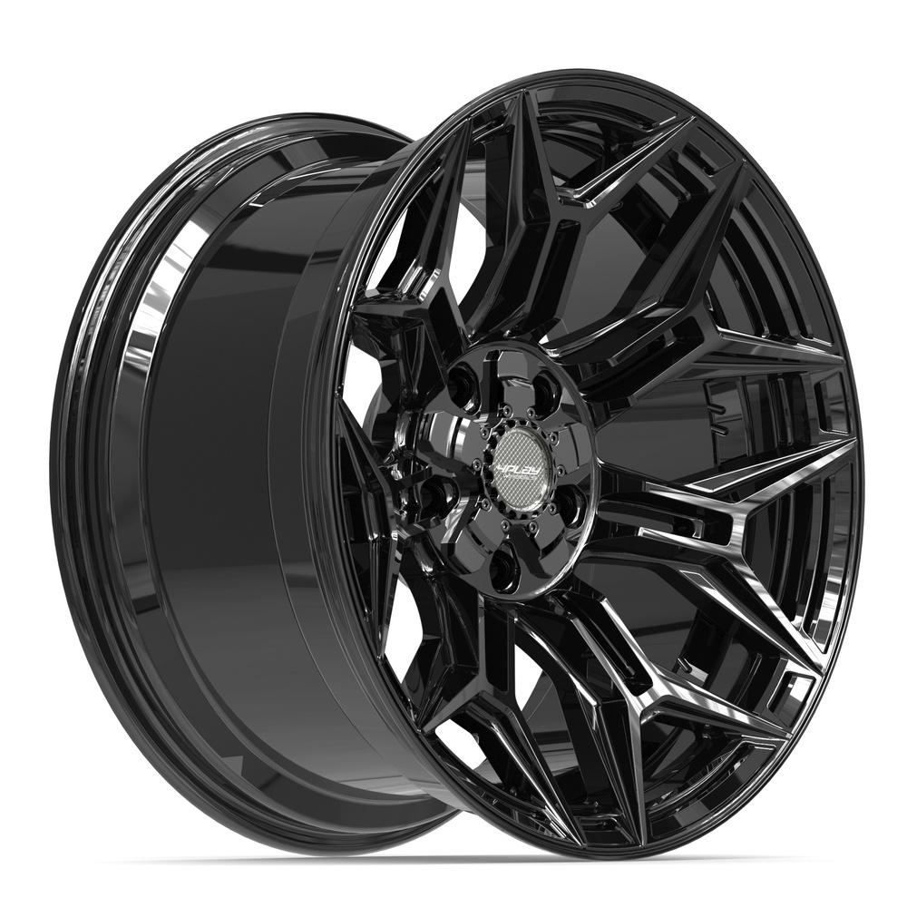 4Play 4P44 Gloss Black 20x10 -18 5x127|5x139.7mm 87.1mm - Wheelwiz