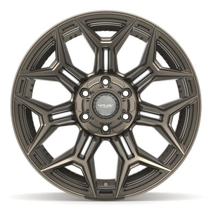 4Play 4P44 Satin Bronze 20x10 -18 6x135|6x139.7mm 106.1mm - Wheelwiz