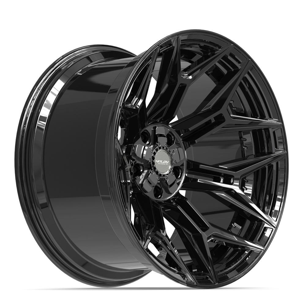 4Play 4P44 Gloss Black 22x12 -44 5x127|5x139.7mm 87.1mm - Wheelwiz