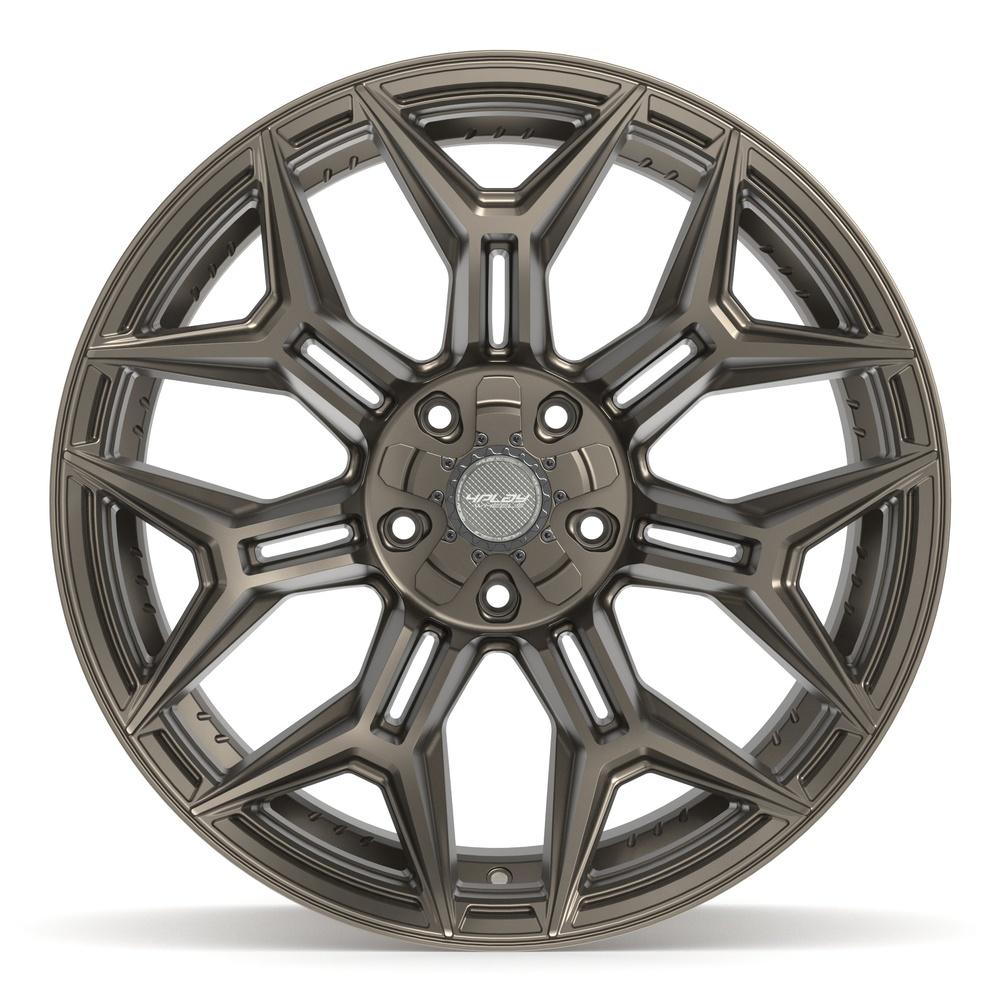 4Play 4P44 Satin Bronze 22x12 -44 5x127|5x139.7mm 87.1mm - Wheelwiz