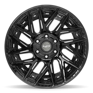 4Play 4P45 Gloss Black 20x10 -18 6x135|6x139.7mm 106.1mm - Wheelwiz