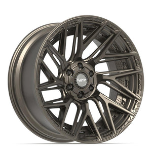 4Play 4P45 Satin Bronze 22x10 -18 6x135|6x139.7mm 106.1mm - Wheelwiz
