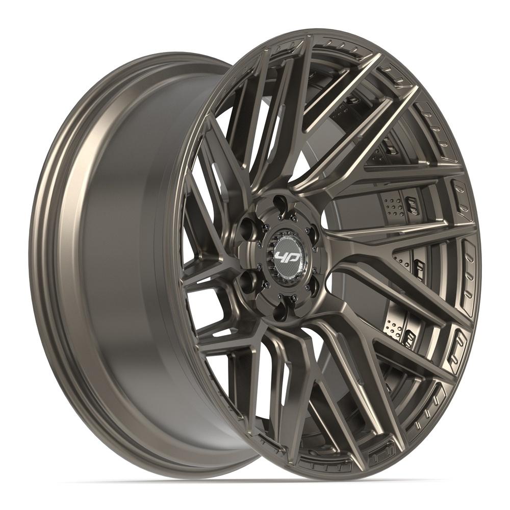 4Play 4P45 Satin Bronze 22x10 -18 6x135|6x139.7mm 106.1mm - Wheelwiz