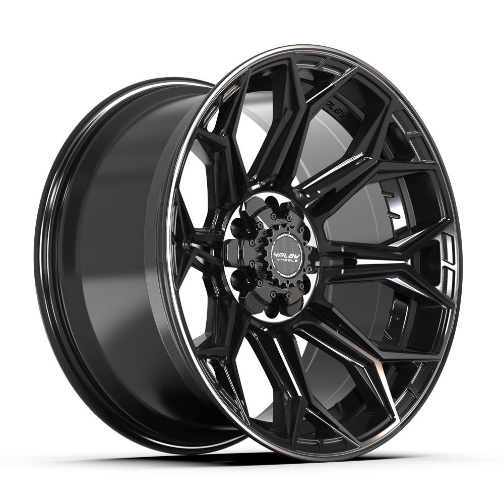 4Play Gen3 4P83 Gloss Black 20x10.0 -18 6x139.7|6x135mm 106.1mm
