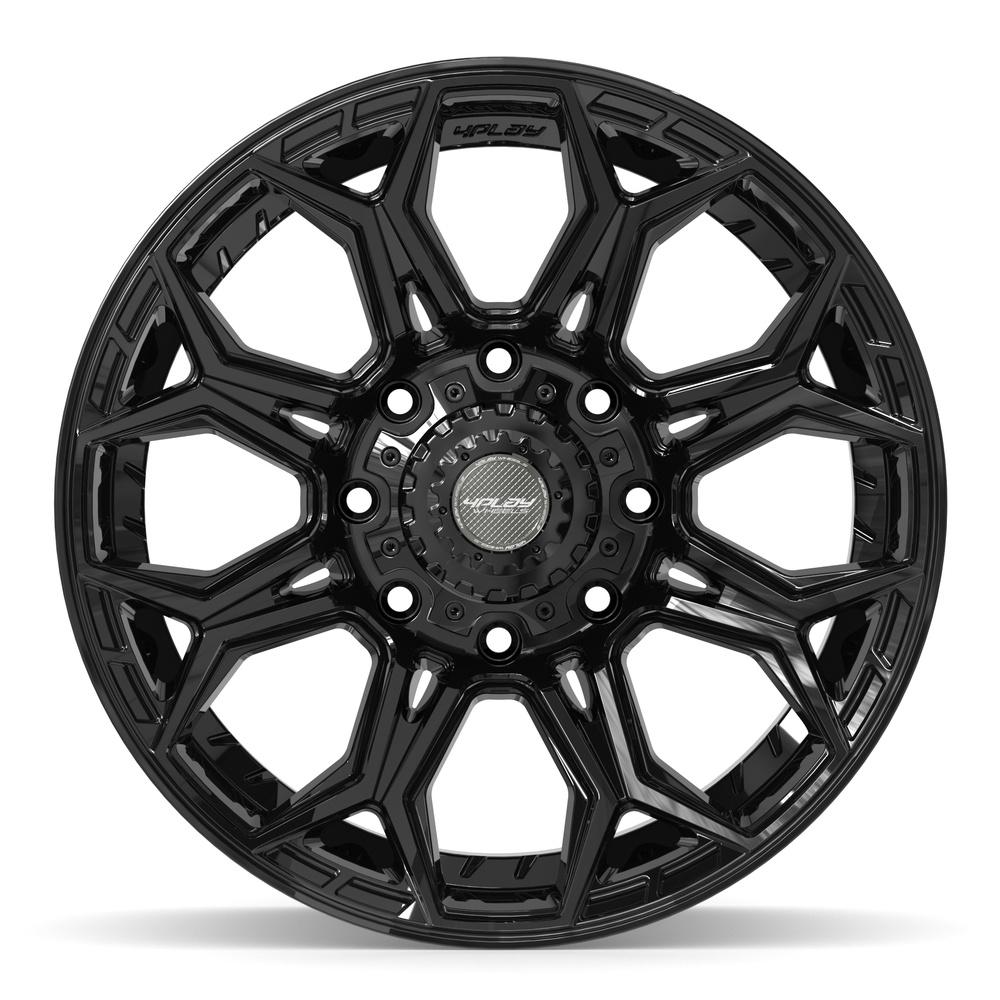 4Play 4P83 Gloss Black 20x10 -18 8x180|N/Amm 124.1mm - Wheelwiz