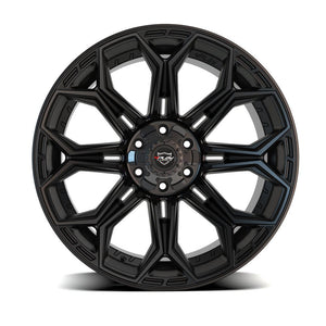 4Play Gen3 4P83 Gloss Black 22x10.0 -18 6x139.7|6x135mm 106.1mm