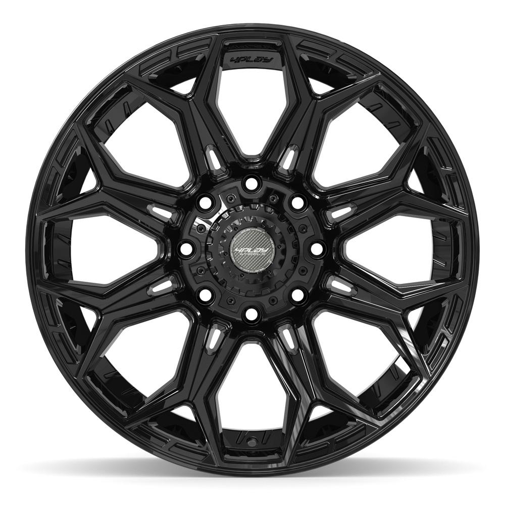 4Play 4P83 Gloss Black 22x10 -18 8x170|N/Amm 124.9mm - Wheelwiz