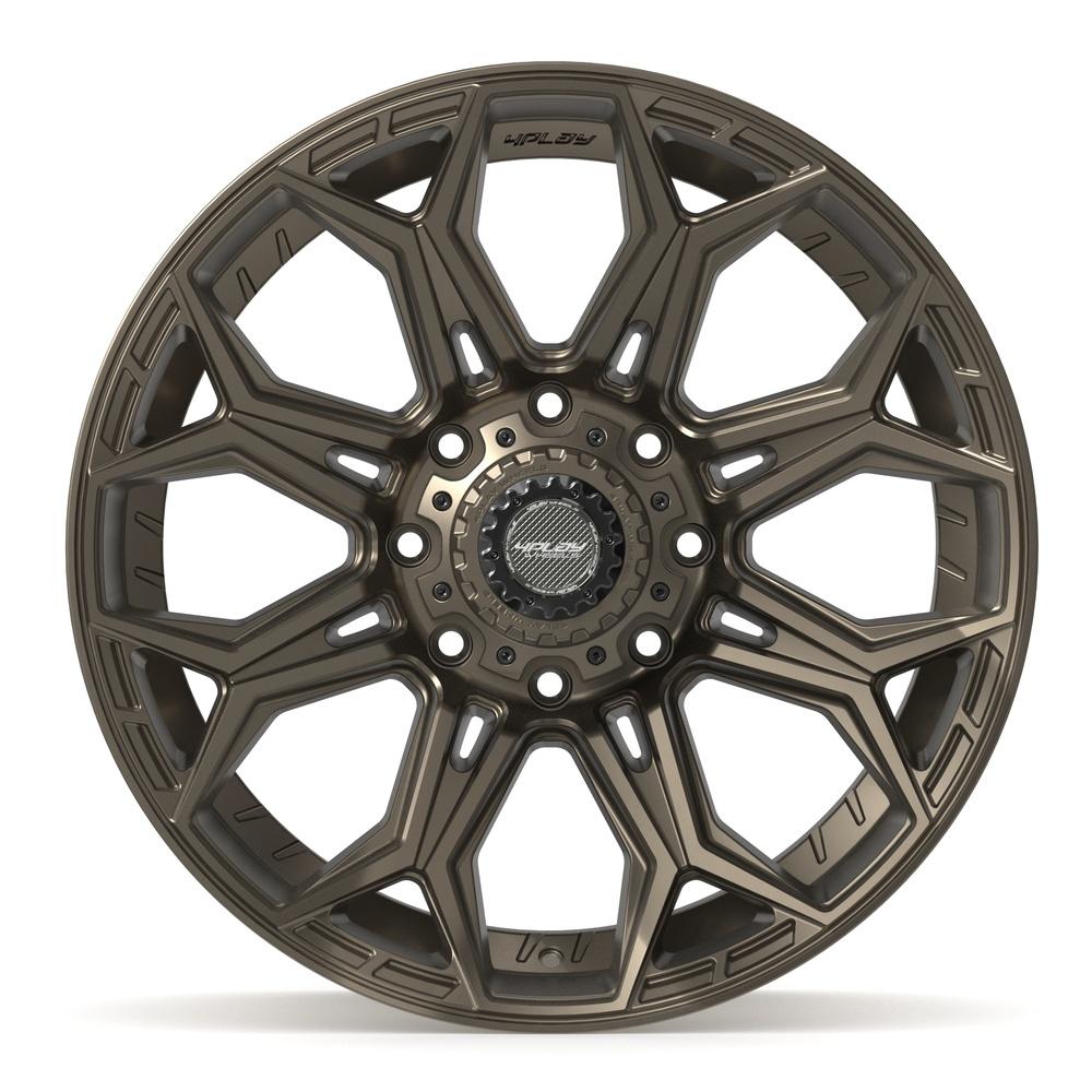 4Play 4P83 Satin Bronze 22x10 -18 8x180|N/Amm 124.1mm - Wheelwiz