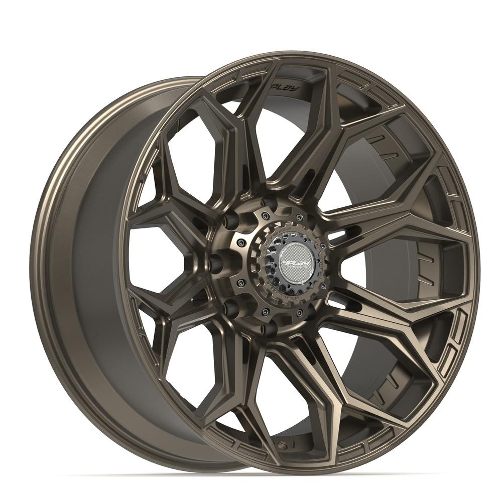 4Play 4P83 Satin Bronze 22x10 -18 8x180|N/Amm 124.1mm - Wheelwiz