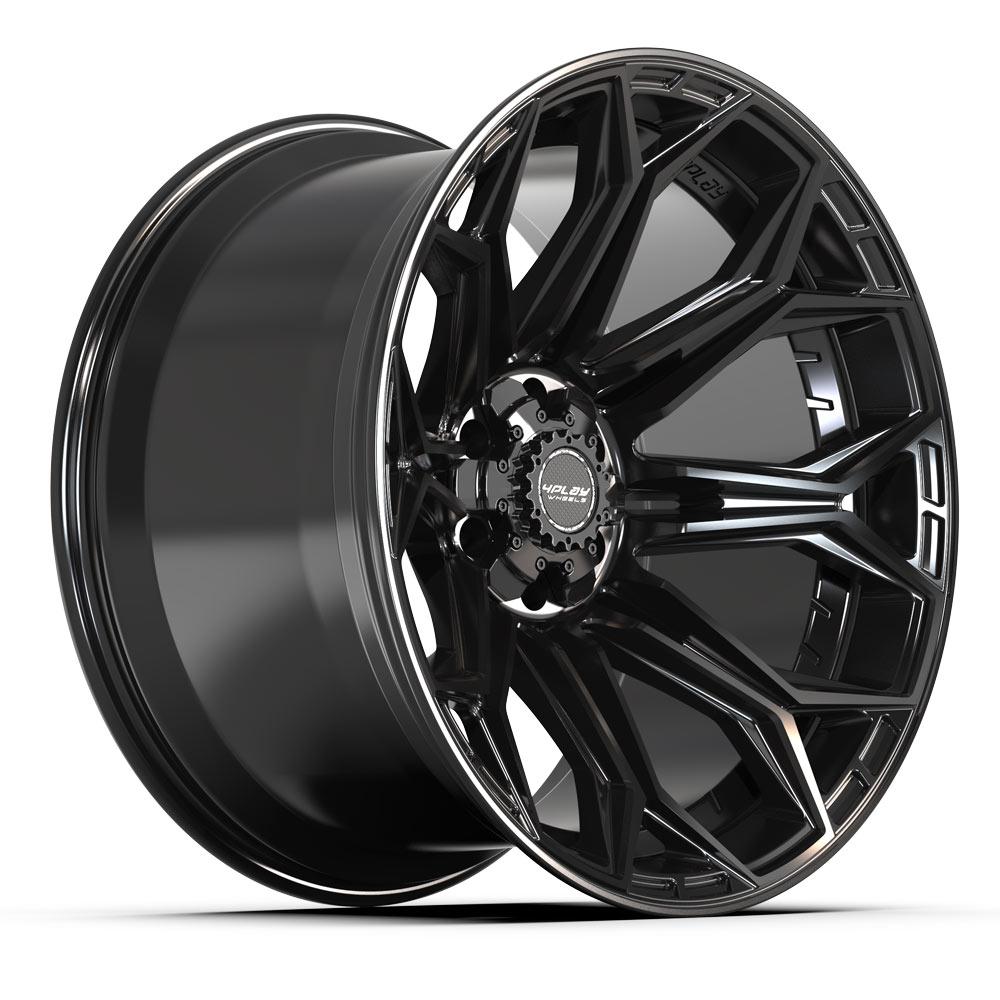 4Play Gen3 4P83 Gloss Black 22x12.0 -44 6x139.7|6x135mm 106.1mm