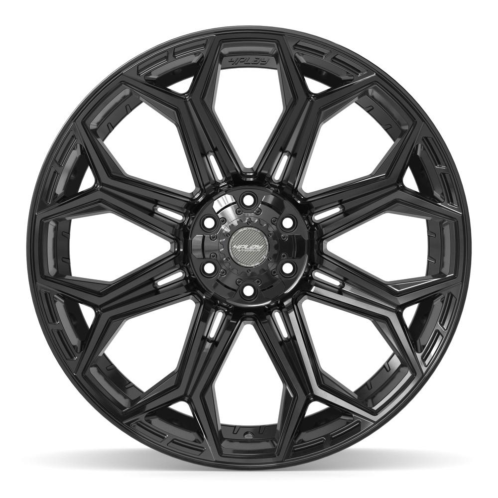 4Play 4P83 Gloss Black 24x12 -44 6x135|6x139.7mm 106.1mm - Wheelwiz