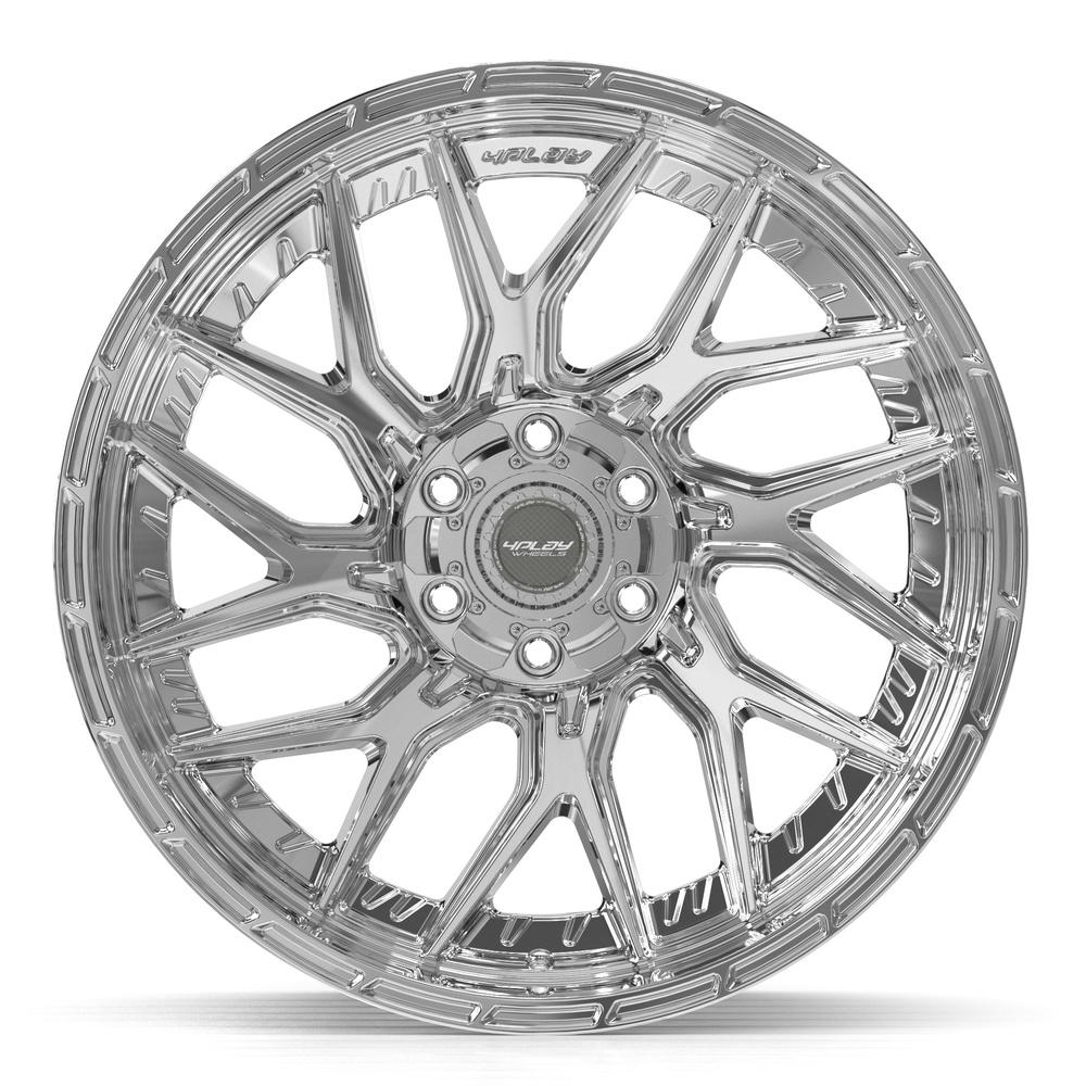 4Play 4PL28 Chrome 22x10 -18 6x135|6x139.7mm 106.1mm - Wheelwiz