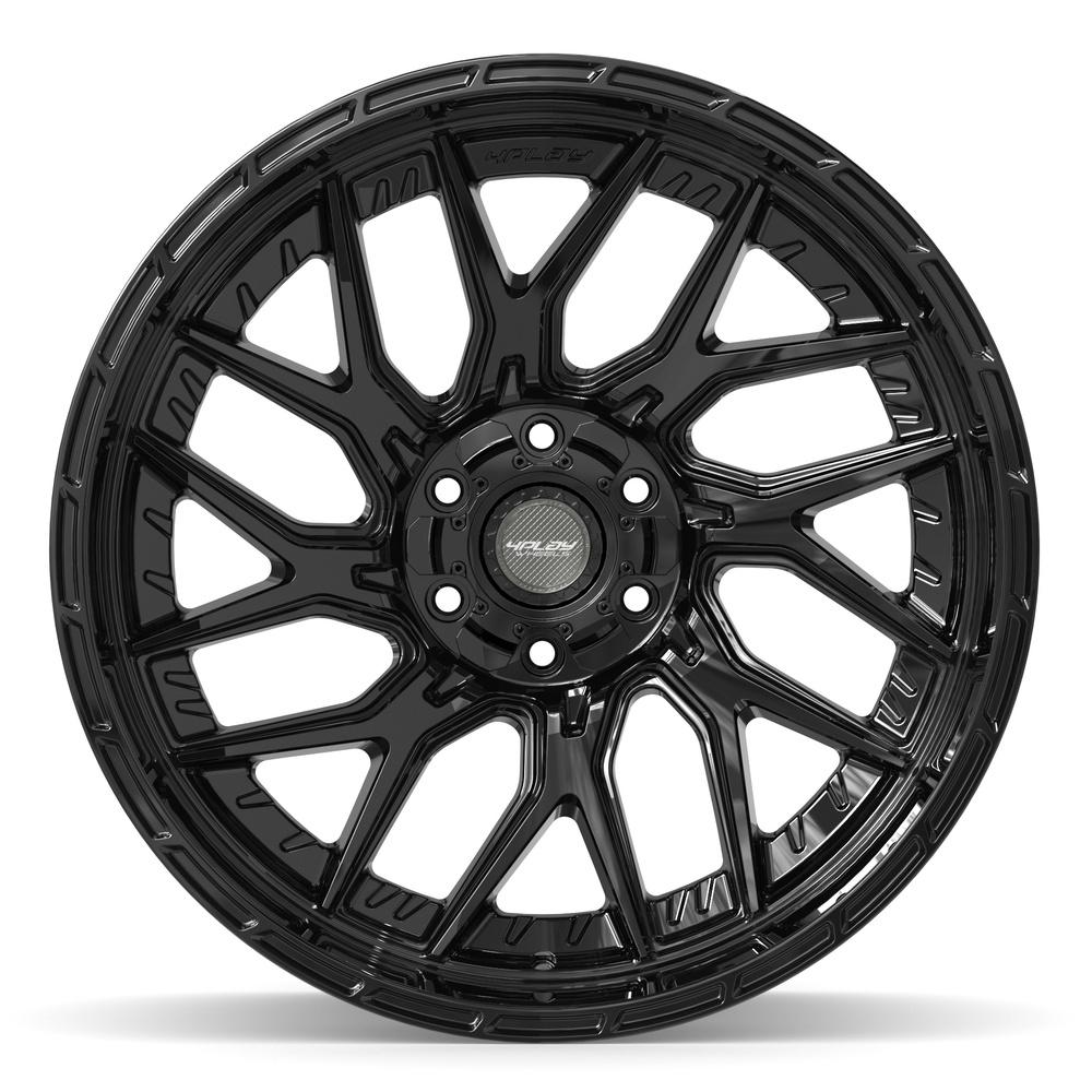 4Play 4PL28 Gloss Black 22x12 -44 6x135|6x139.7mm 106.1mm - Wheelwiz