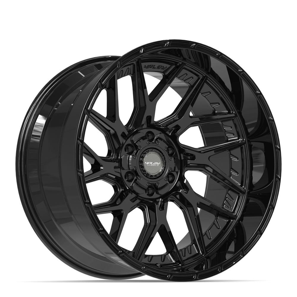 4Play 4PL28 Gloss Black 22x12 -44 6x135|6x139.7mm 106.1mm - Wheelwiz