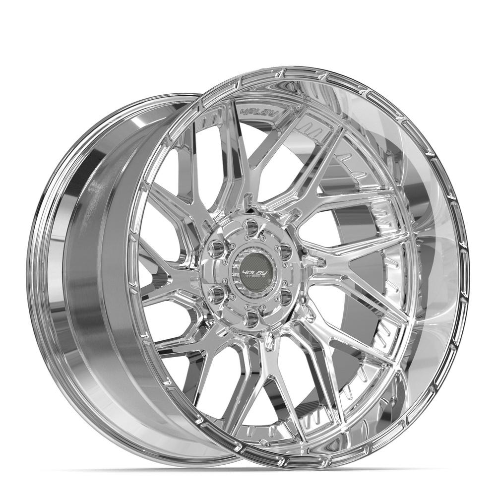 4Play 4PL28 Chrome 22x12 -44 6x135|6x139.7mm 106.1mm - Wheelwiz