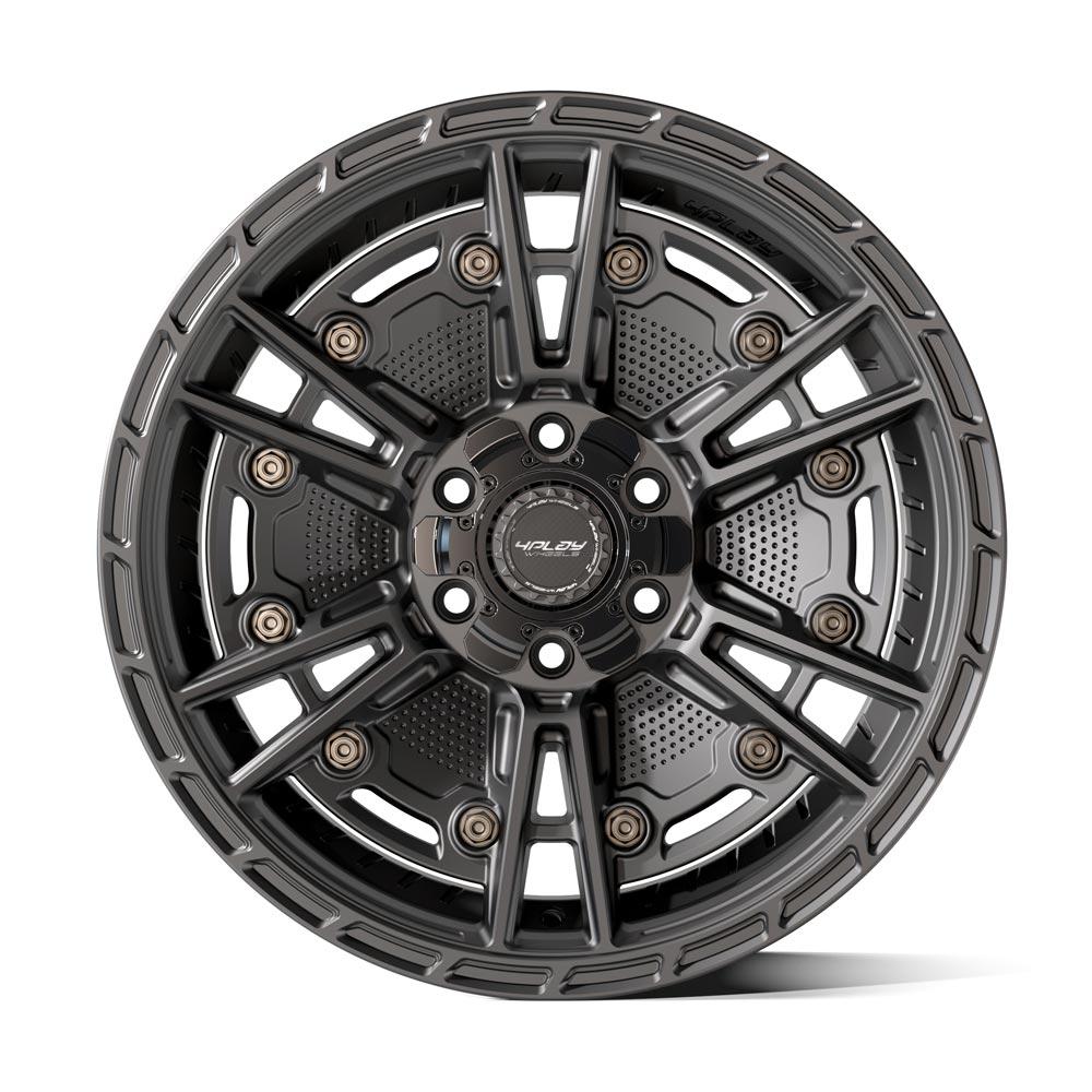 4Play Sport2.0 4PS01 Matte Black  17x9.0 -6 5x127|5x139.7mm 87.1mm