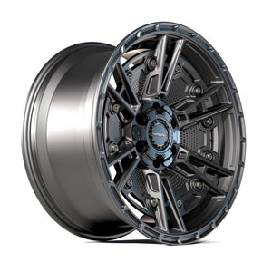 4Play Sport2.0 4PS01 Matte Black  17x9.0 -6 5x127|5x139.7mm 87.1mm