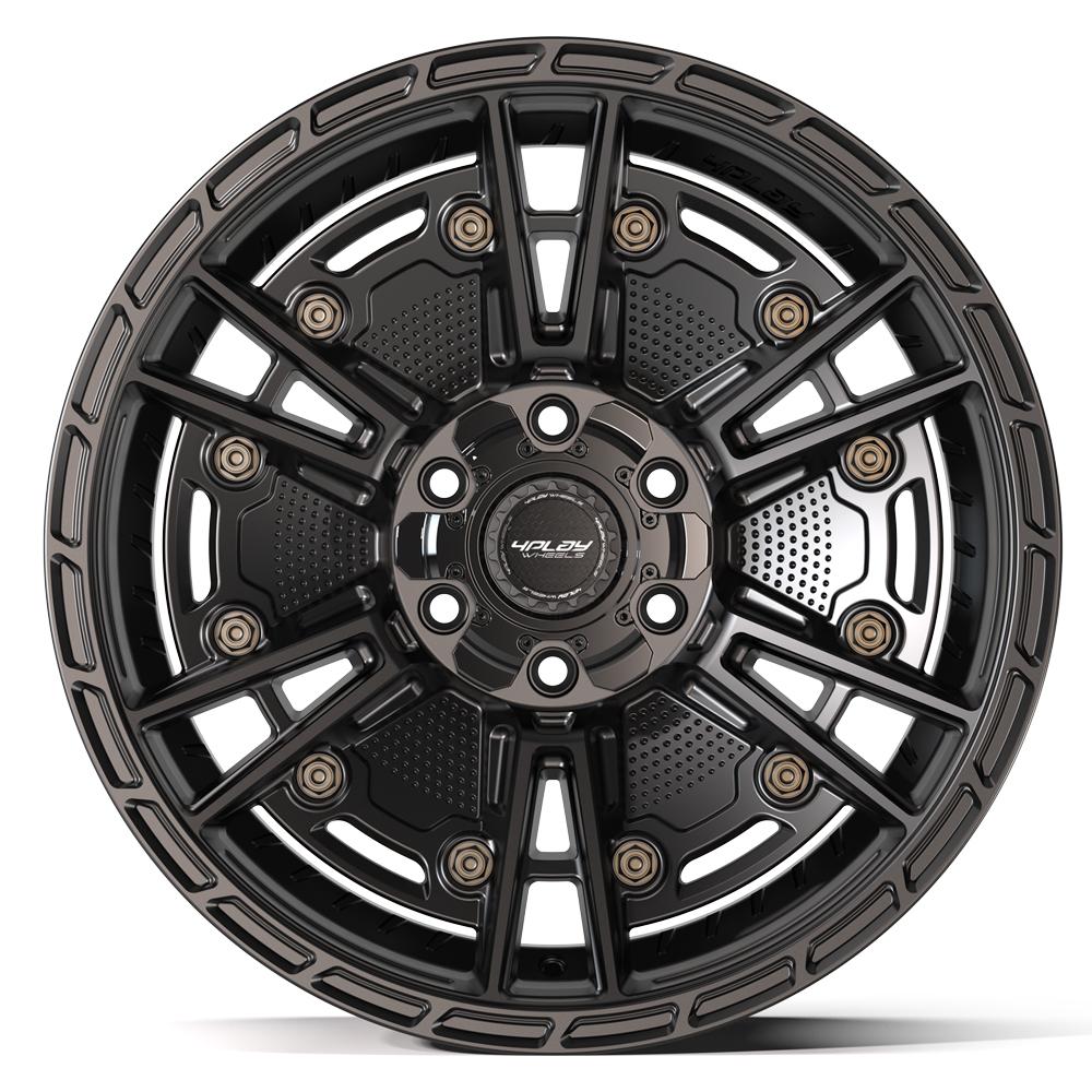 4Play Sport2.0 4PS01 Matte Black  20x9.0 -6 6x139.7|6x135mm 106.1mm