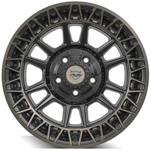 4Play Sport Series 4PS12 Satin Machined w/ Bronze 17x9.0 0 5x127|5x139.7mm 87.1mm