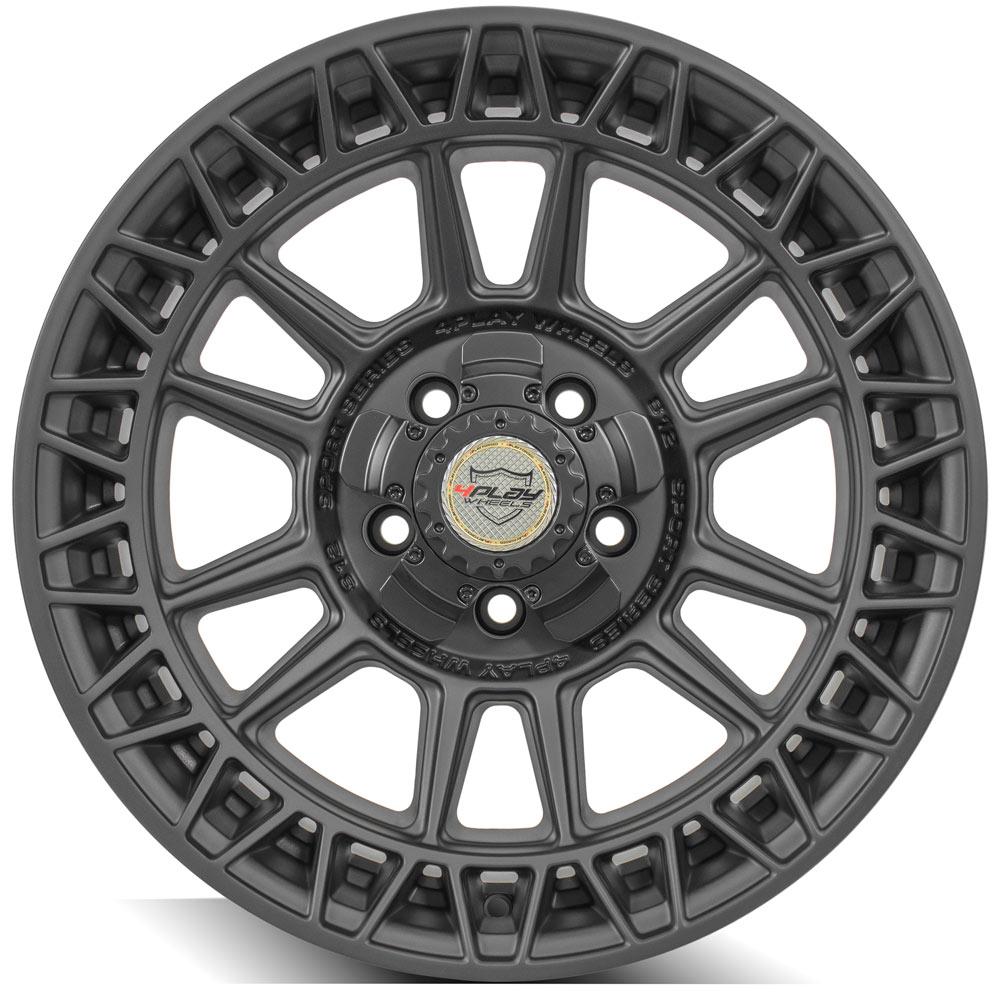 4Play Sport Series 4PS12 Satin Black Wheel 18x9.0 0 5x127;5x139.7mm 87.1mm