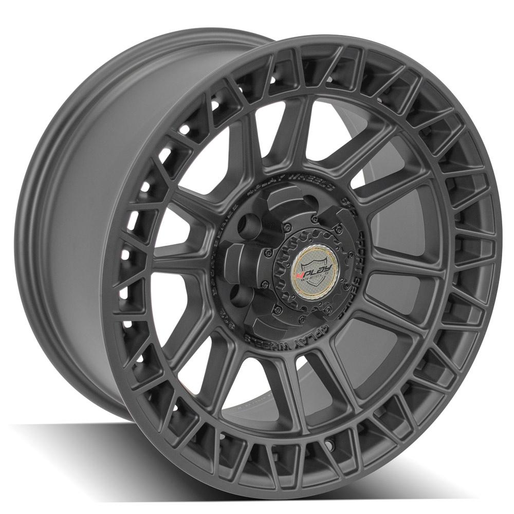 4Play Sport Series 4PS12 Satin Black Wheel 18x9.0 0 5x127|5x139.7mm 87.1mm