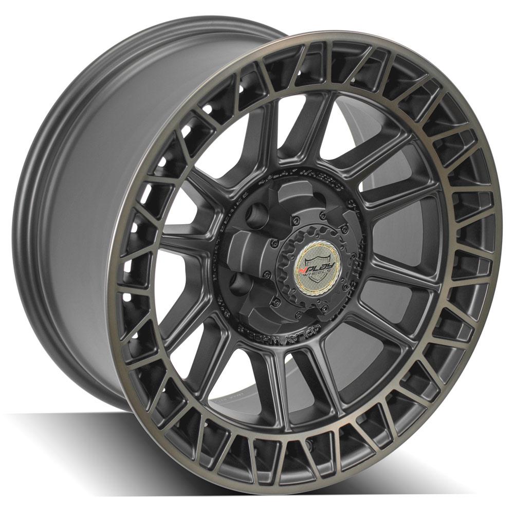 4Play Sport Series 4PS12 Satin Machined w/ Bronze 18x9.0 0 5x127|5x139.7mm 87.1mm