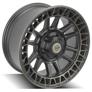 4Play Sport Series 4PS12 Satin Machined w/ Bronze 18x9.0 0 5x127|5x139.7mm 87.1mm