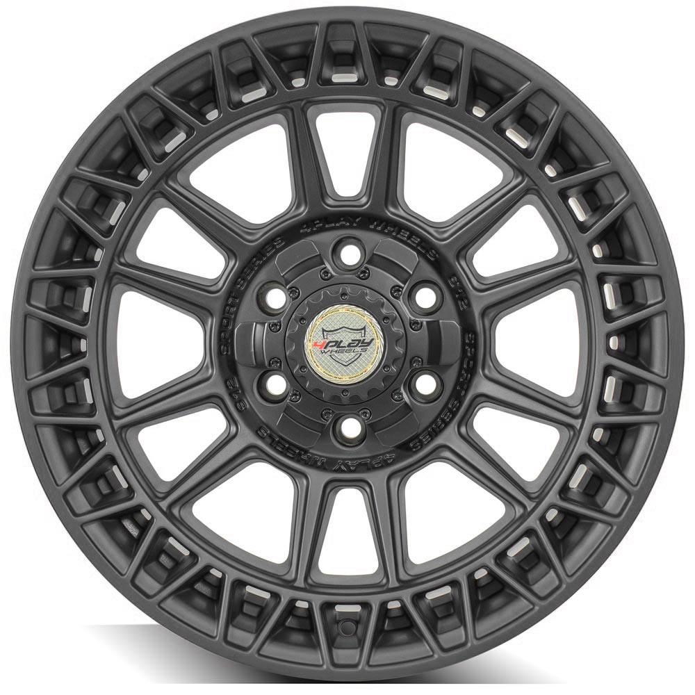 4Play Sport Series 4PS12 Satin Black Wheel 18x9.0 0 6x120mm 66.9mm