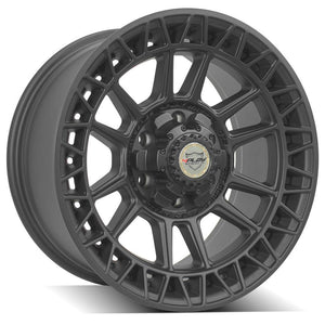 4Play Sport Series 4PS12 Satin Black Wheel 18x9.0 0 6x120mm 66.9mm