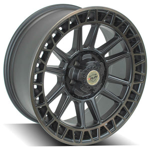 4Play Sport Series 4PS12 Satin Machined w/ Bronze 20x9.0 0 5x127|5x139.7mm 87.1mm