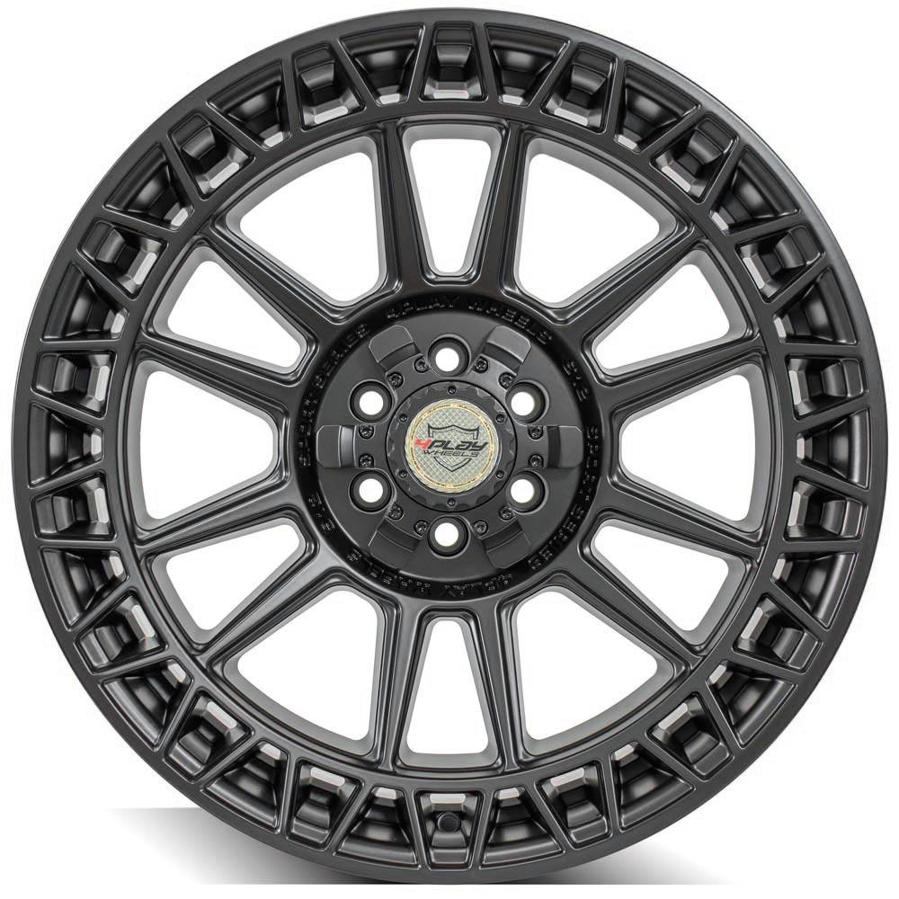 4Play Sport Series 4PS12 Satin Black Wheel 20x9.0 0 6x120mm 66.9mm