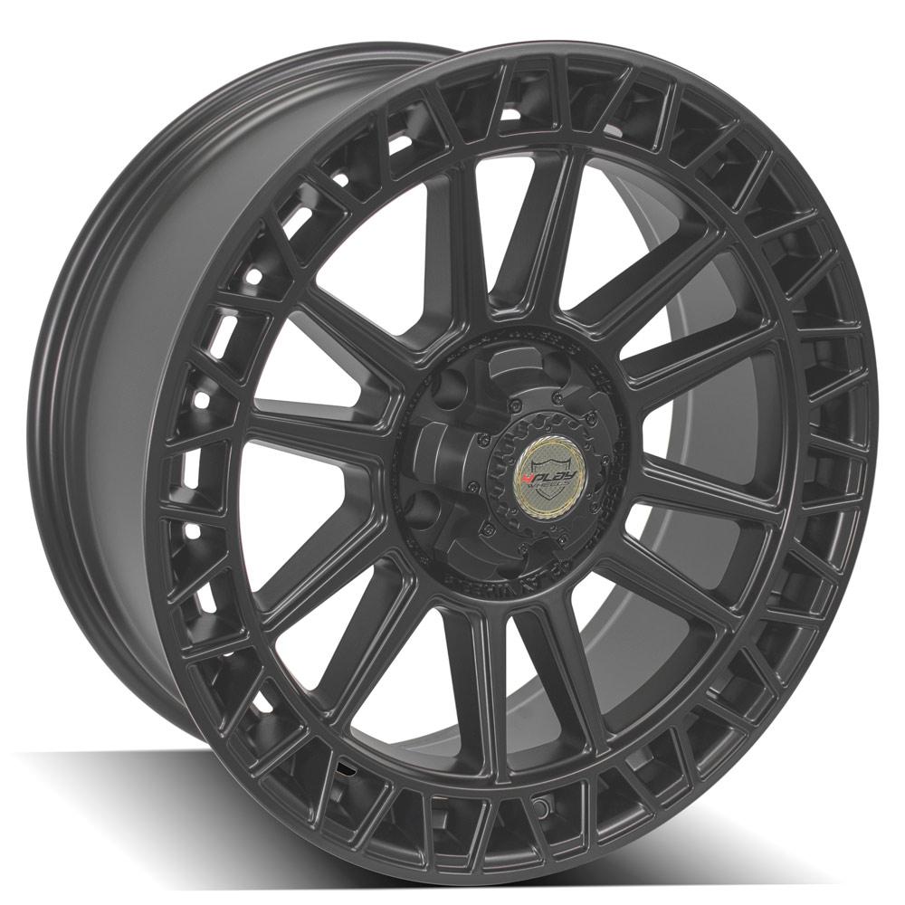 4Play Sport Series 4PS12 Satin Black Wheel 22x9.0 0 5x127|5x139.7mm 87.1mm