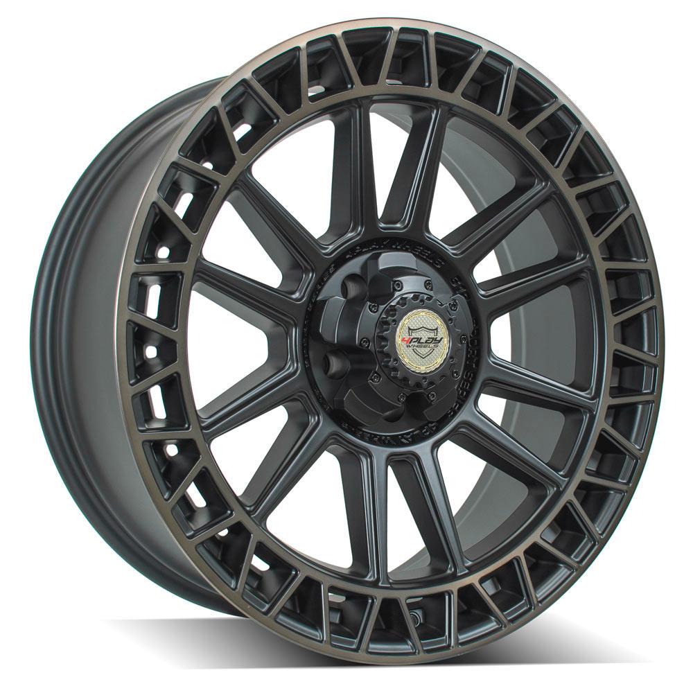 4Play Sport Series 4PS12 Satin Machined w/ Bronze 22x9.0 0 5x127|5x139.7mm 87.1mm