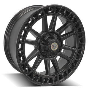 4Play Sport Series 4PS12 Satin Black Wheel 22x9.0 0 6x135|6x139.7mm 106.1mm