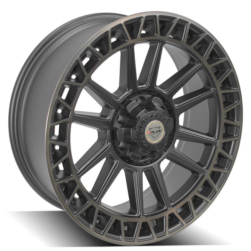 4Play Sport Series 4PS12 Satin Machined w/ Bronze 22x9.0 0 6x135|6x139.7mm 106.1mm
