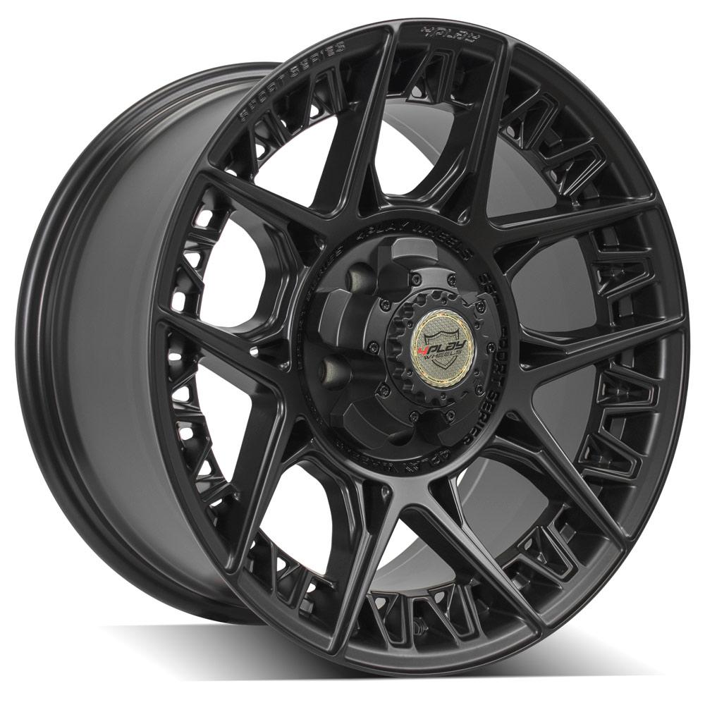 4Play Sport Series 4PS50 Satin Black Wheel 18x9.0 0 5x127|5x139.7mm 87.1mm