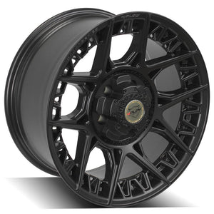 4Play Sport Series 4PS50 Satin Black Wheel 18x9.0 0 5x127|5x139.7mm 87.1mm