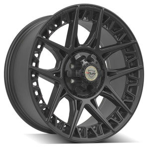 4Play Sport Series 4PS50 Satin Black Wheel 20x9.0 0 6x120mm 66.9mm